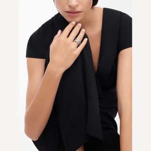 Nhẫn Bvlgari B.ZERO1 360299 Vàng Trắng 18K Kim Cương Tự Nhiên Chế Tác (6)