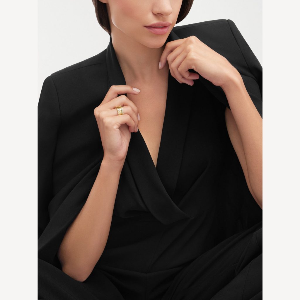 Nhẫn Bvlgari B.ZERO1 360299 Vàng Vàng 18K Kim Cương Tự Nhiên Chế Tác (3)