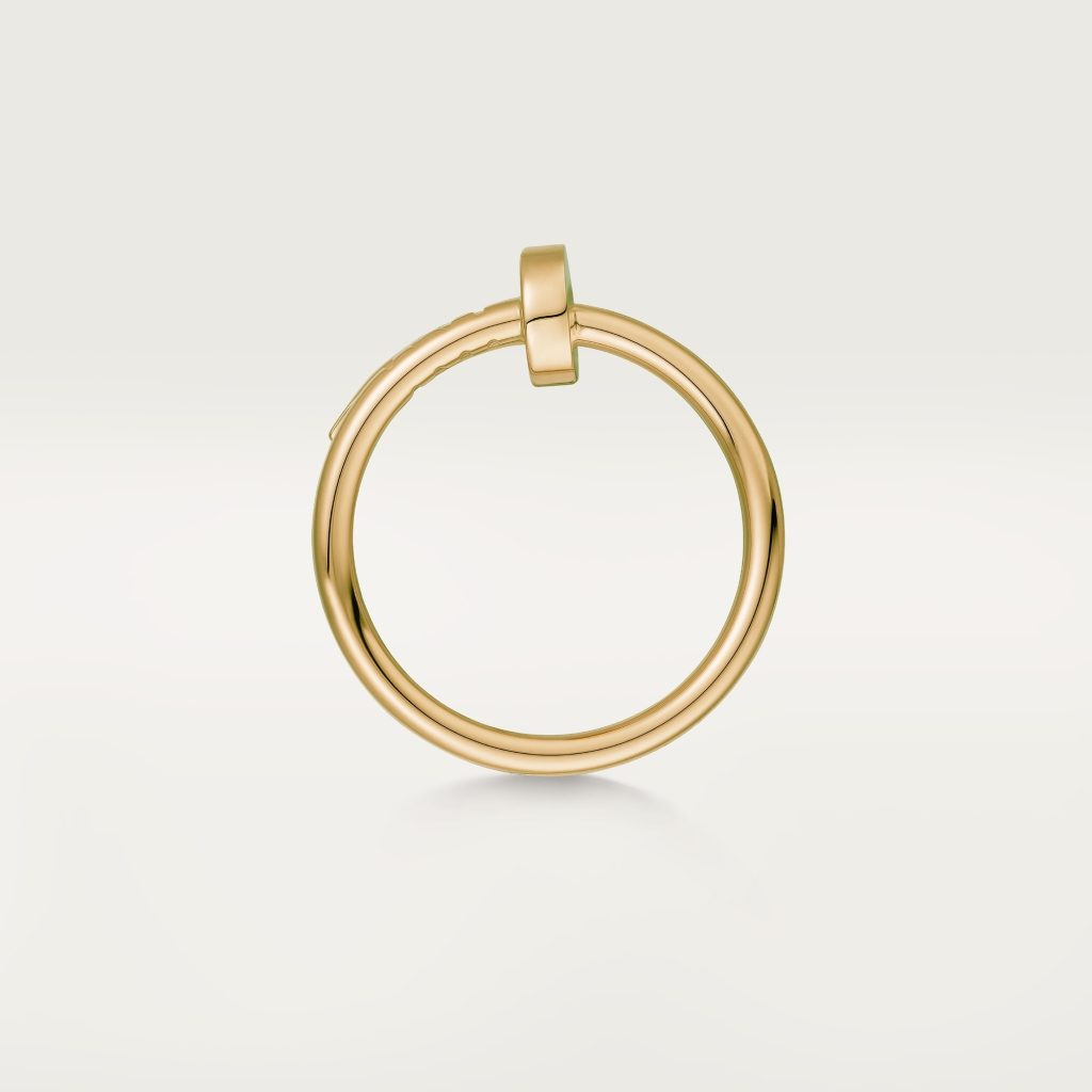 Nhẫn Cartier Juste Un Clou Chế Tác Hong Kong Vàng Vàng Bản Nhỏ 1 (1)