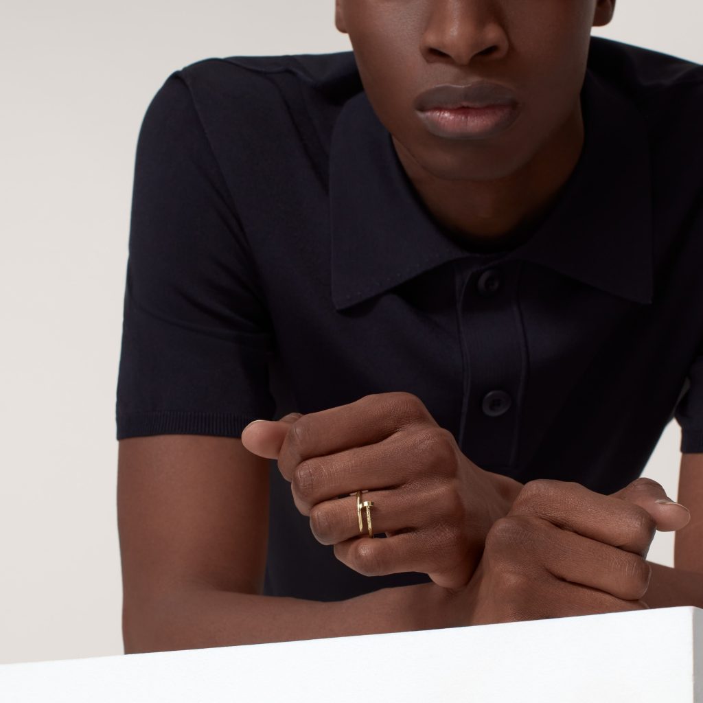 Nhẫn Cartier Juste Un Clou Chế Tác Hong Kong Vàng Vàng Bản Nhỏ 1 (1)