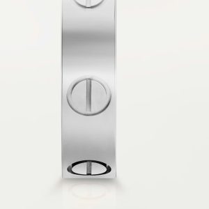 Nhẫn Cartier Love Chế Tác Hong Kong Platinum PT950 Bản Trơn 3 (1)