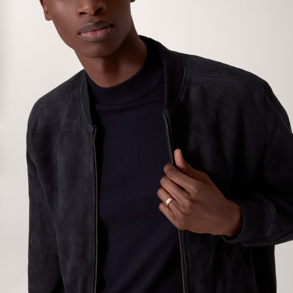 Nhẫn Cartier Love Chế Tác Vàng Hồng 18K Hong Kong Bản Lớn 5-5mm