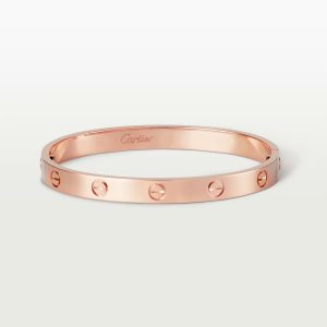 Vòng Tay Cartier Love Chế Tác Hong Kong Vàng Hồng 18K (1)