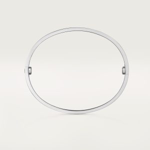 Vòng Tay Cartier Love Chế Tác Hong Kong Vàng Trắng 18K (10)