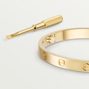 Vòng Tay Cartier Love Chế Tác Hong Kong Vàng Vàng 18K Chiều Rộng 6 (9)