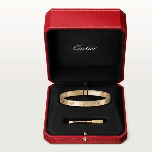 Vòng Tay Cartier Love Chế Tác Hong Kong Vàng Vàng 18K Chiều Rộng 6 (9)