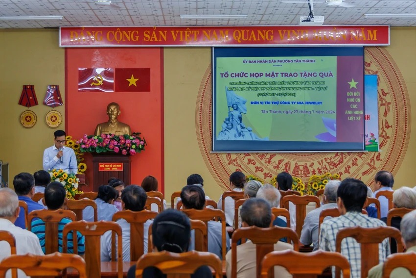 Công ty TNHH MiA Jewelry Tri Ân và Tưởng Nhớ Nhân Dịp 27-7