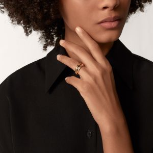 Nhẫn Cartier Classic Trinity Chế Tác Vàng 18K Hong Kong Phối Màu (1)