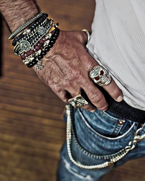 Nhẫn Nam Gothic Phong Cách - Vẻ Đẹp Từ Sự Lập Dị