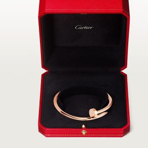 Vòng Tay Cartier Juste Un Clou Chế Tác Vàng Hồng 18K Vòng Đinh (7)
