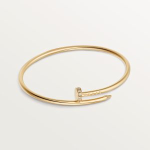 Vòng Tay Cartier Juste un Clou Small Size Vàng 18K Kim Cương (1)