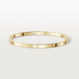 Vòng Tay Cartier Love Small Model Chế Tác Vàng Vàng 18K (2)