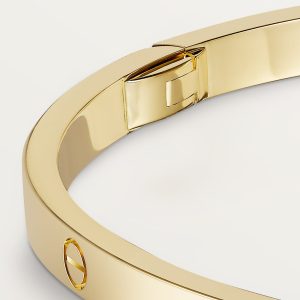 Vòng Tay Cartier Love Small Model Chế Tác Vàng Vàng 18K (2)