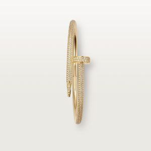 Lắc Tay Cartier Juste un Clou Vàng Vàng 18K Full Kim Cương Tự Nhiên Hong Kong (4)