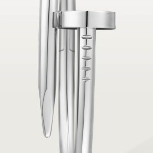 Vòng Tay Cartier Juste Un Clou Chế Tác Vàng Trắng 18K Vòng Đinh 3 (12)