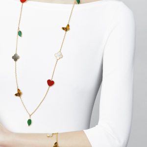Vòng Tay Van Cleef & Arpels Lucky Alhambra Nhập Khẩu Kong 19cm (2)