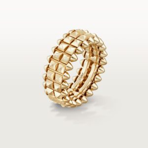 Nhẫn Cartier Clash de Cartier Chế Tác Hong Kong Vàng Vàng 18K (8)