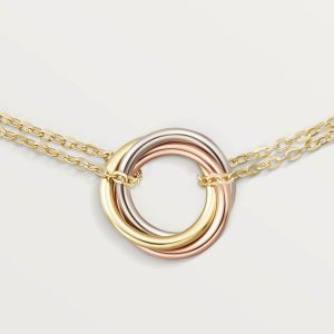 Vòng Tay Cartier Trinity Chế Tác Hong Kong Vàng 18K Chiều Dài 13-18cm (1)