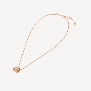 Dây Chuyền Bvlgari Serpenti Viper Vàng Hồng 18K Kim Cương Tự Nhiên Nhập Khẩu 41-43cm (4)
