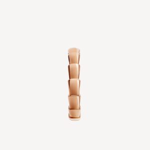 Nhẫn Cưới Bvlgari Serpenti Viper Chế Tác Hong Kong Vàng Hồng 18K Bản Nhỏ
