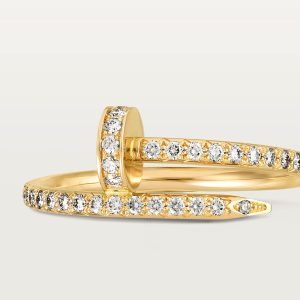 Nhẫn Cartier Juste un Clou Vàng Vàng 18K Kim Cương Thiên Nhiên Chế Tác Hong Kong (7)