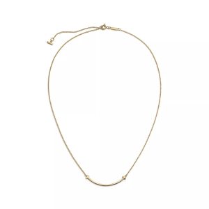 Dây Chuyền Tiffany & Co T Smile Chế Tác Vàng 18K Nhập Khẩu Hong Kong 45cm (6)