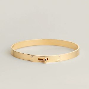 Lắc Tay Hermes Kelly Chế Tác Vàng Vàng 18K Nhập Khẩu Hong Kong (2)