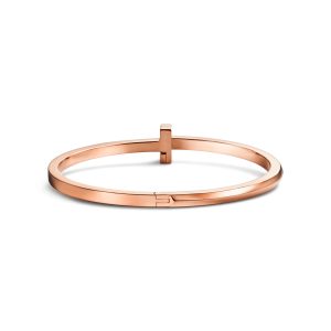 Lắc Tay Tiffany T T1 Narrow Hinged Bangle Vàng 18K Chế Tác Hong Kong (12)