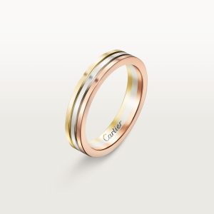 Nhẫn Cartier Vendome Louis Chế Tác Vàng 18K Nhập Khẩu Hong Kong 3,5mm (1)