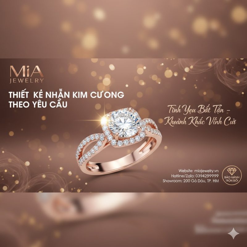 NHẪN THIẾT KẾ MIA JEWELRY – KHI NGHỆ THUẬT GẶP GỠ SỰ HOÀN HẢO