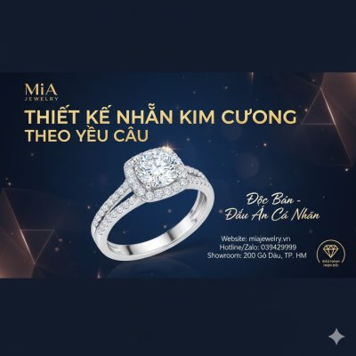 NHẪN THIẾT KẾ MIA JEWELRY – KHI NGHỆ THUẬT GẶP GỠ SỰ HOÀN HẢO