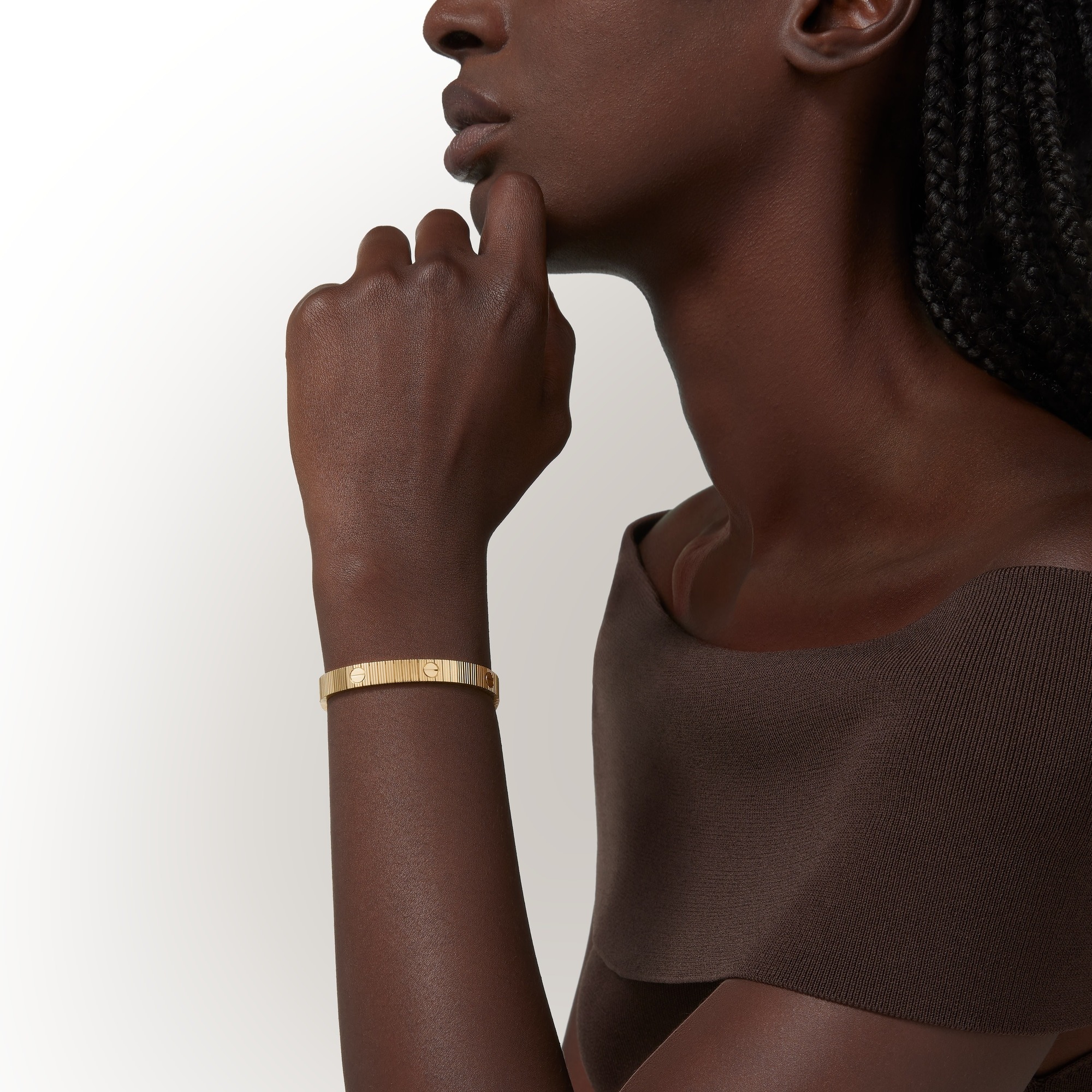 Lắc Tay Cartier LOVE Unlimited Flexible Chế Tác Vàng 18K Nhập Khẩu Hong Kong (9)